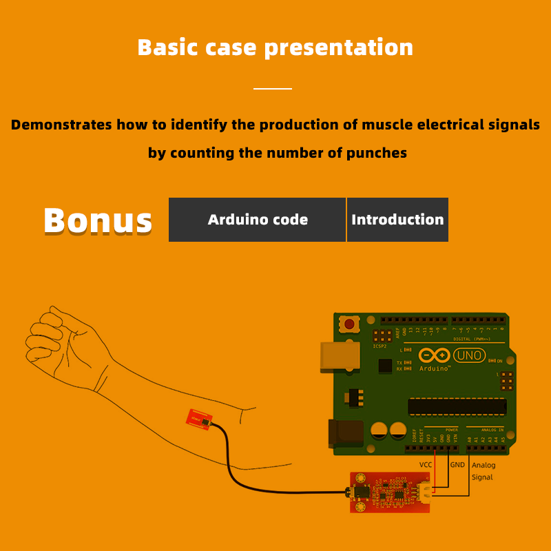 Biosensor EMG Biometrics Dry E - Diy Wearable Electronics reseña y precio