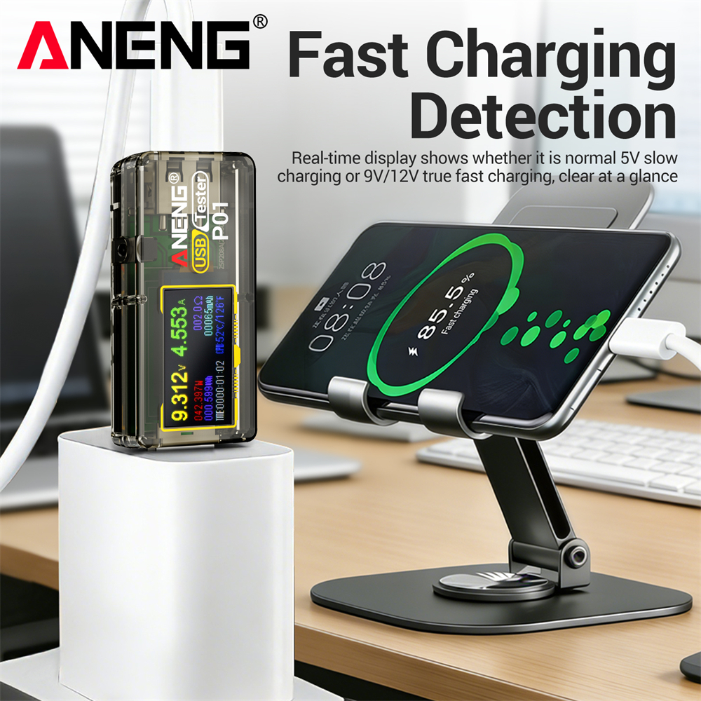 USB Tester ANENG P01 Multifunc - Logic Analyzer Usb reseña y precio