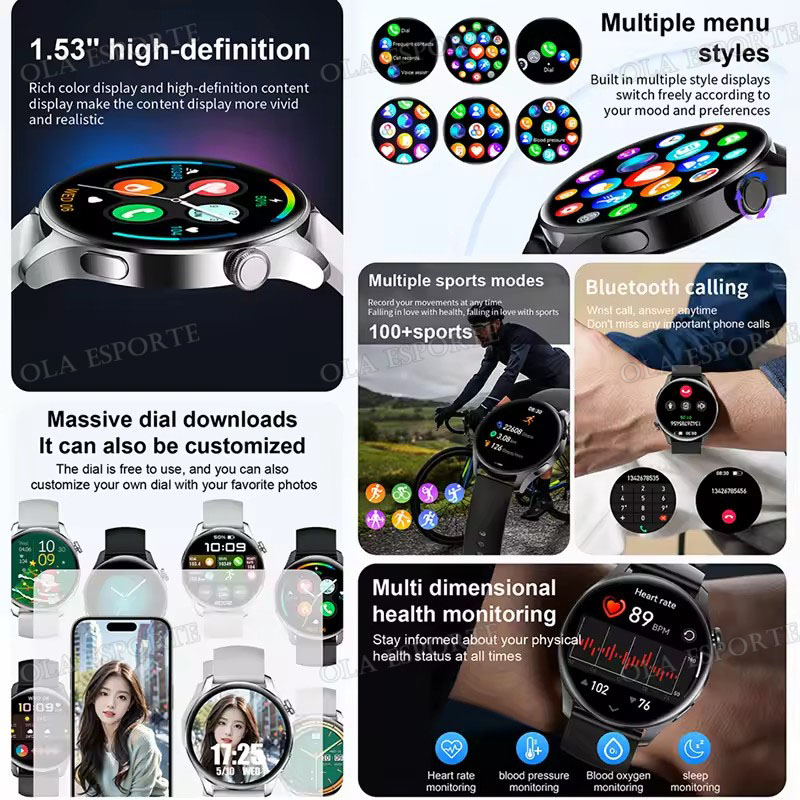 New SmartWatch for Men Women B - Diy Wearable Electronics reseña y precio