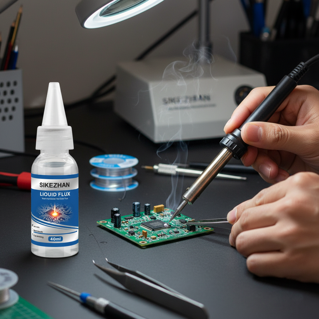 40ml Multi-Purpose Liquid Flux - Diy Electronics Flux reseña y precio