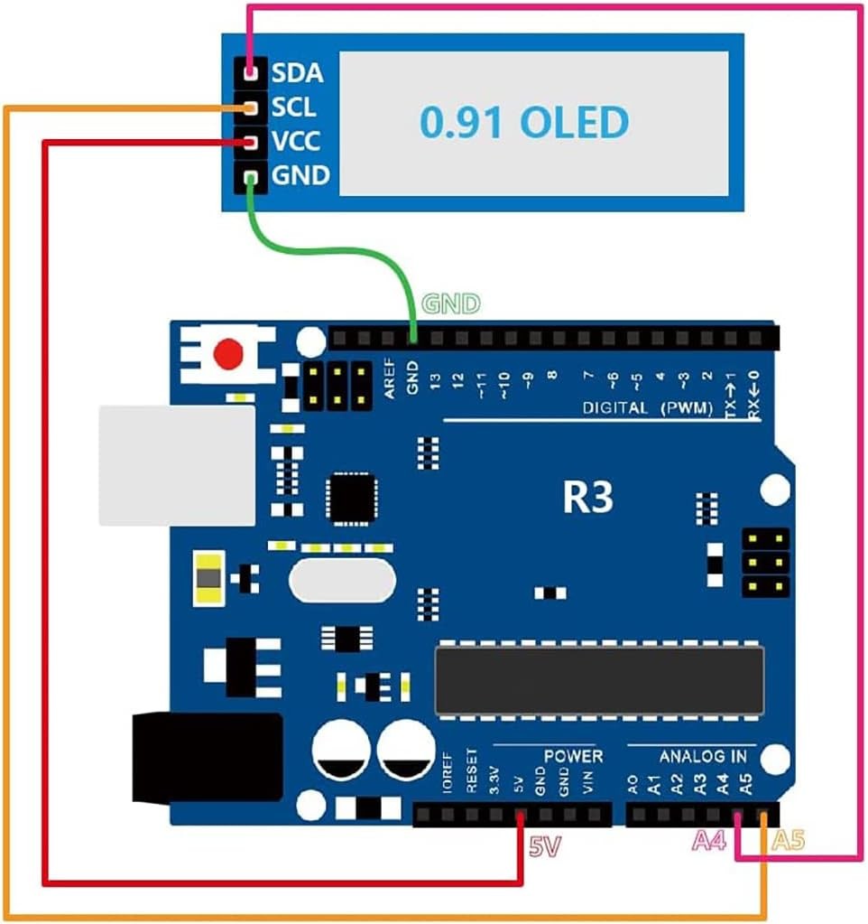 XZG 1-20PCS 0.91 Inch 128x32 I - I2C Lcd Display reseña y precio