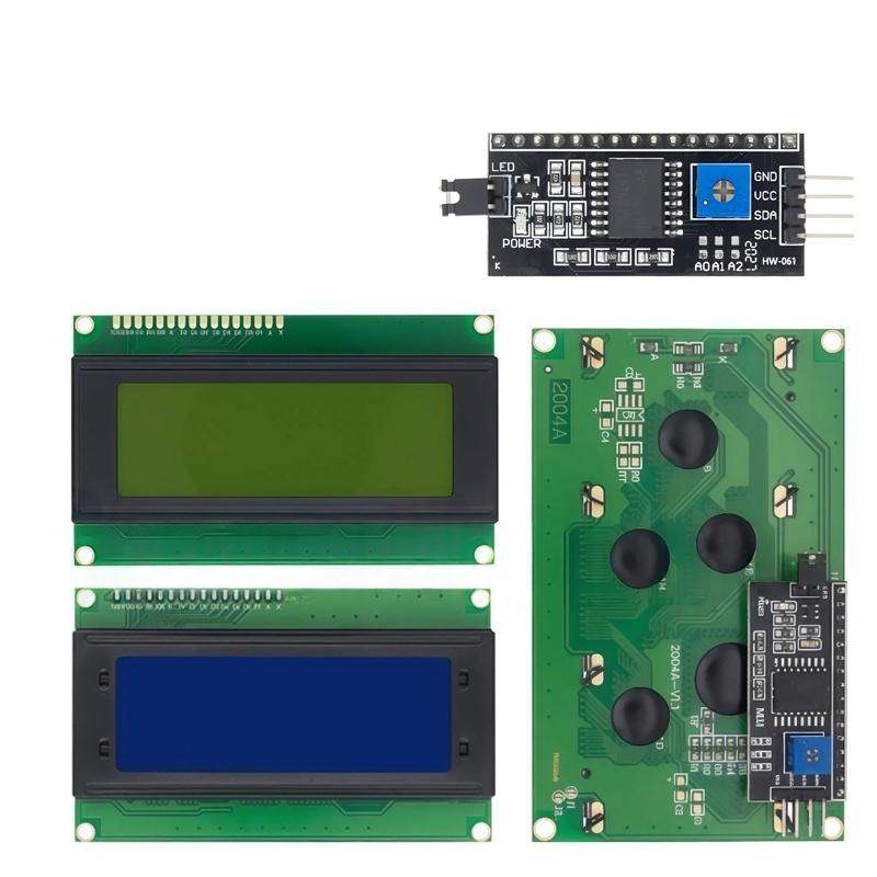 LCD 1602 2004 Module Blue Gree - I2C Lcd Display reseña y precio