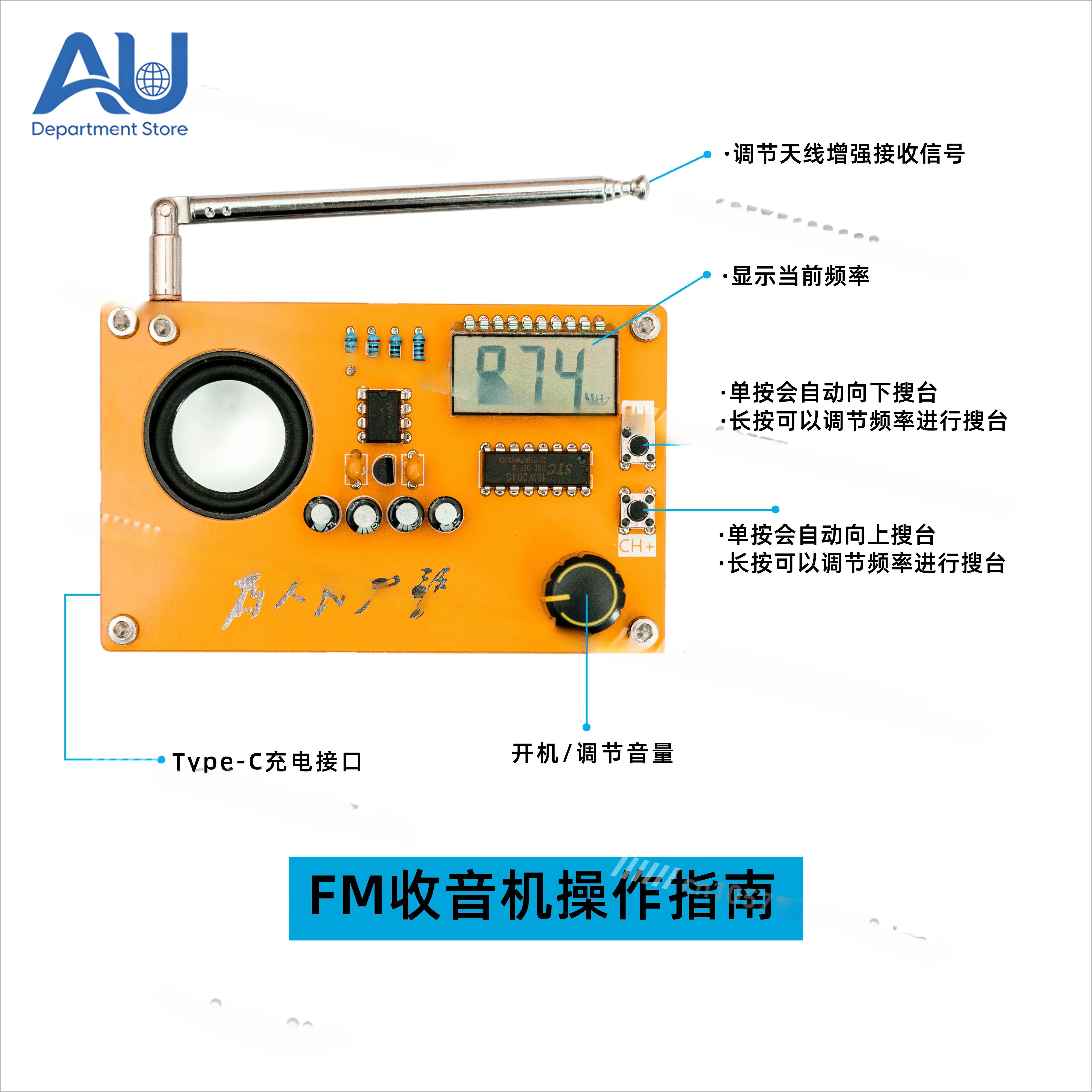 Radio Kit Electronic DIY Maker - Diy Electronics Course reseña y precio