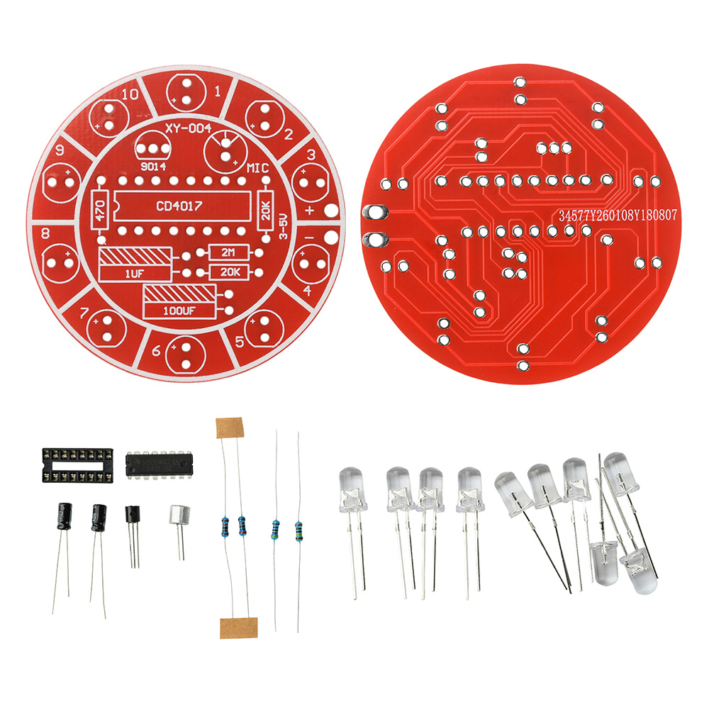 10 LED Bead Running Light DIY  - Diy Electronics Basics reseña y precio