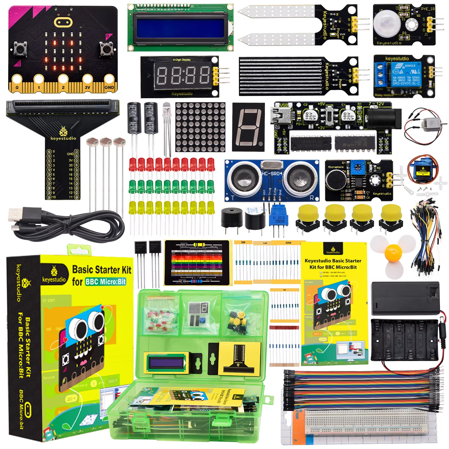 Keyestudio Micro:bit V2 Basic  - Diy Electronics Basics reseña y precio
