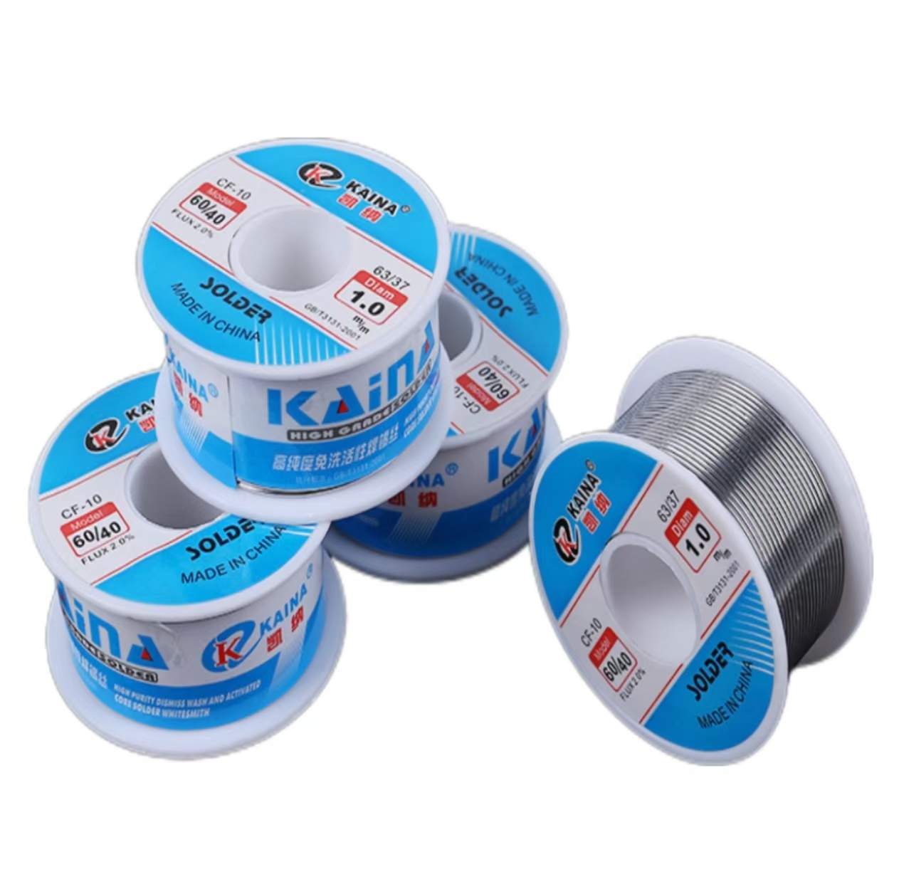 50g Rosin Core Tin Solder Wire - Diy Electronics Flux reseña y precio