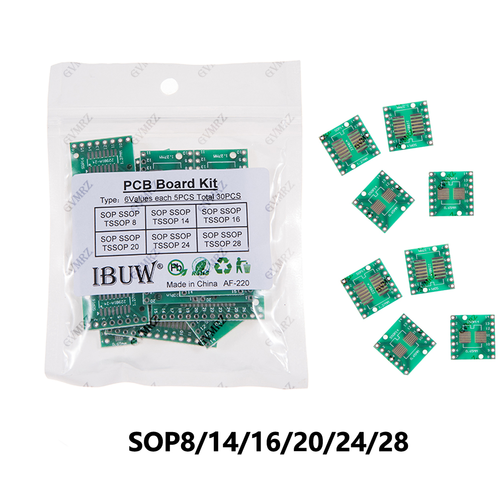 30PCS 6Values SOP SSOP TSSOP P - Diy Home Electronics Projects reseña y precio
