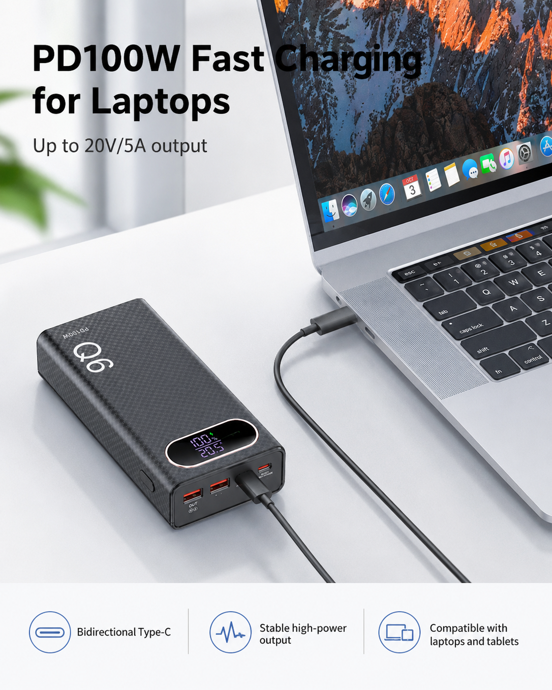 Q6 PD100W DIY Power Bank Housi - Diy Electronics Tool Kit reseña y precio