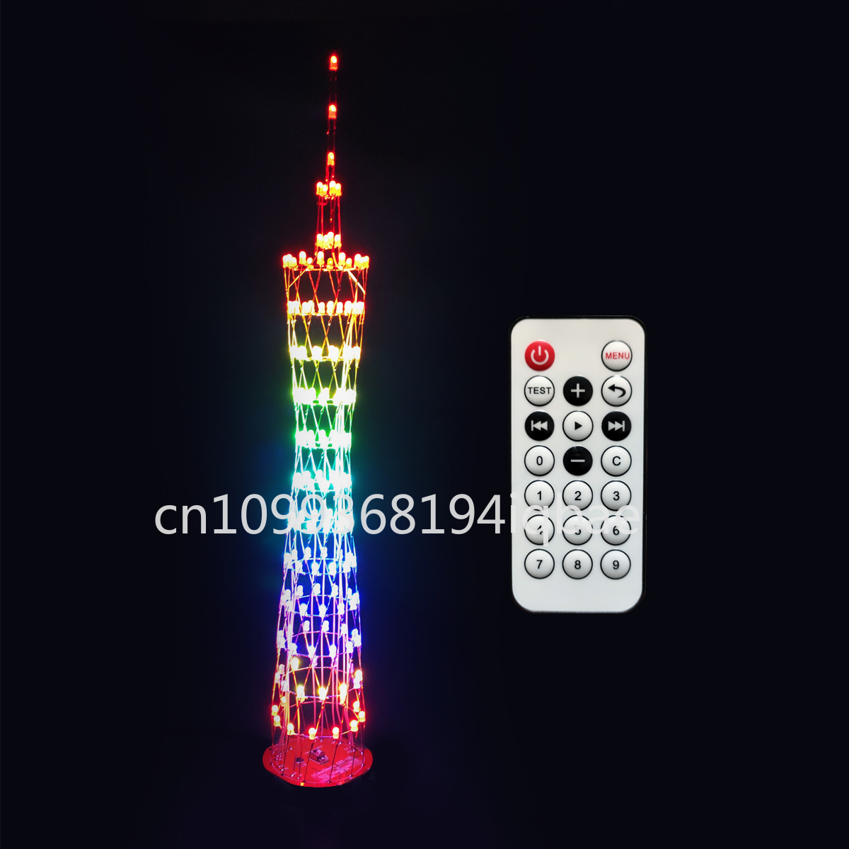 12-Layer Canton Tower DIY Kit  - Diy Electronics Course reseña y precio
