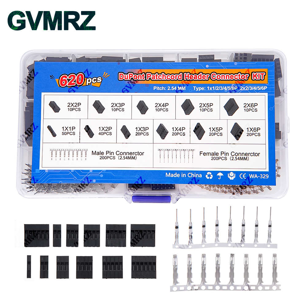 620PCS DuPont Header Connector - Diy Home Electronics Projects reseña y precio