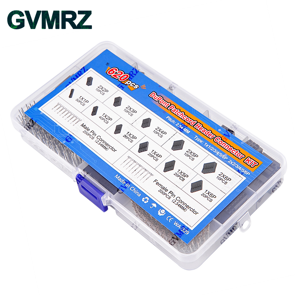620PCS DuPont Header Connector - Diy Home Electronics Projects reseña y precio