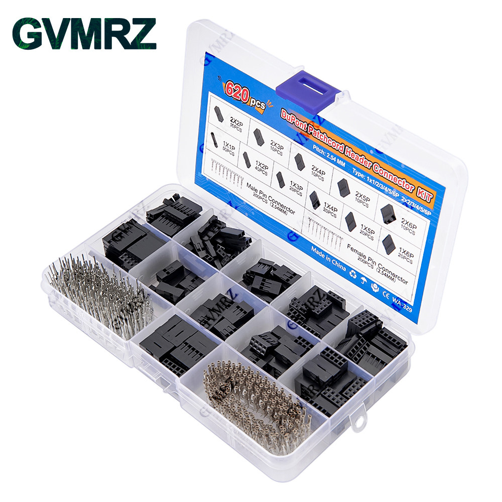 620PCS DuPont Header Connector - Diy Home Electronics Projects reseña y precio
