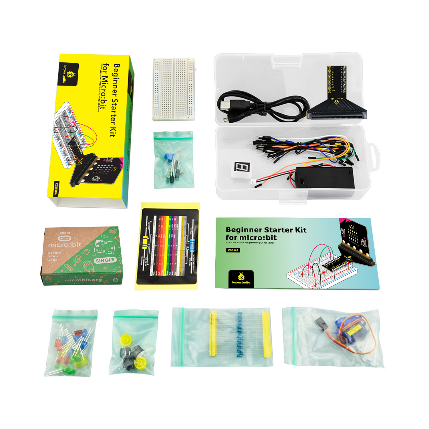 Keyestudio Micro:bit Basic Sta - Diy Electronics Basics reseña y precio