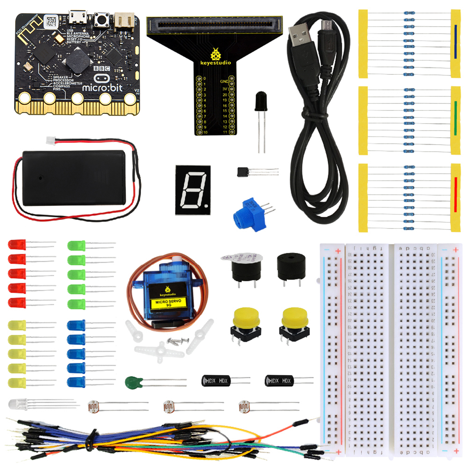 Keyestudio Micro:bit Basic Sta - Diy Electronics Basics reseña y precio