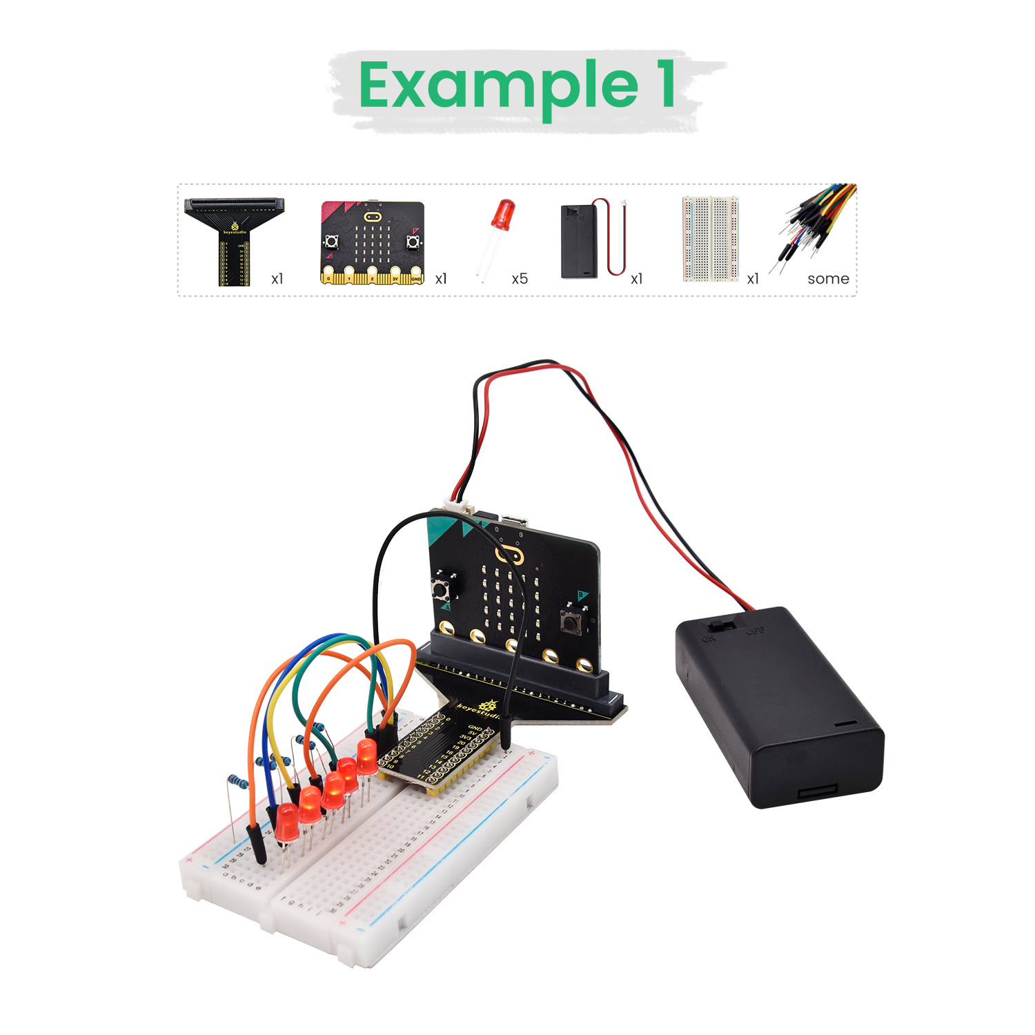 Keyestudio Micro:bit Basic Sta - Diy Electronics Basics reseña y precio
