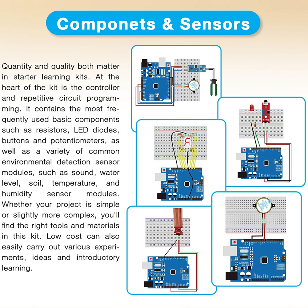 Electronic DIY Kit with Breadb - Diy Electronics Basics reseña y precio