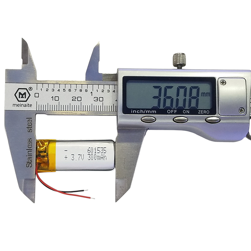 601535 300mAh 3.7V Li-ion Batt - Diy Wearable Electronics reseña y precio