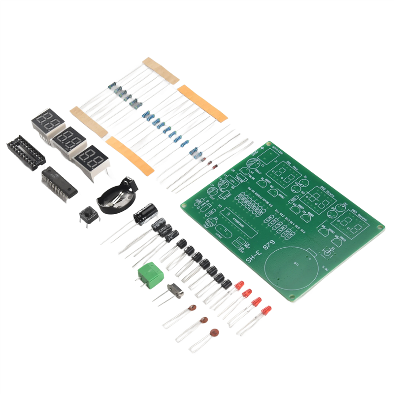 AT89C2051 6 Digital LED Displa - Diy Electronics Flux reseña y precio