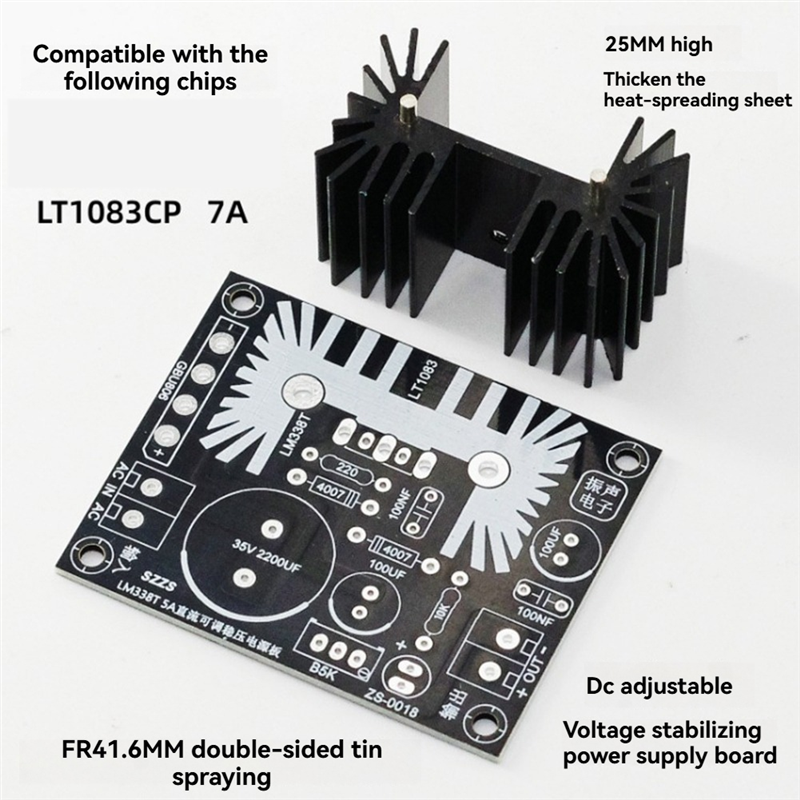 DIGIT-Adjustable Linear Regula - Diy Electronics Filament reseña y precio