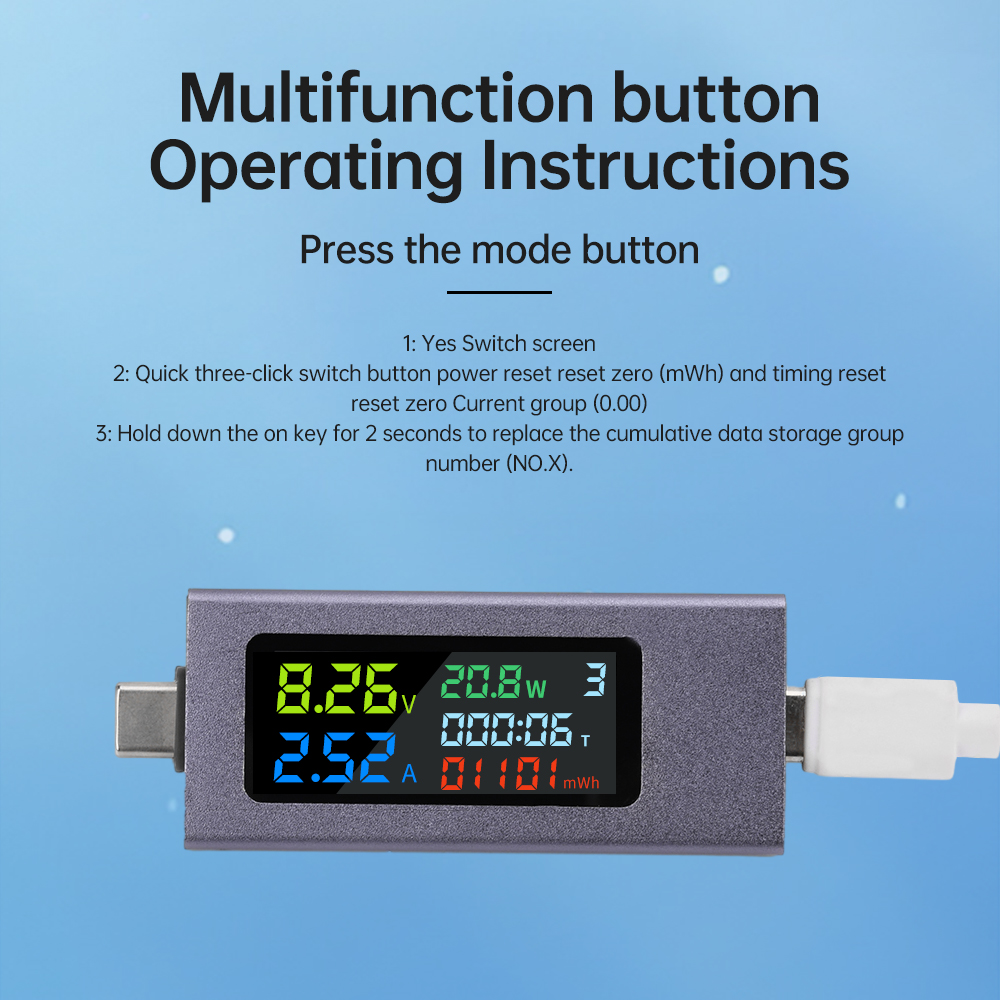 USB TYPE-C Tester DC 4.5-50V 0 - Logic Analyzer Usb reseña y precio