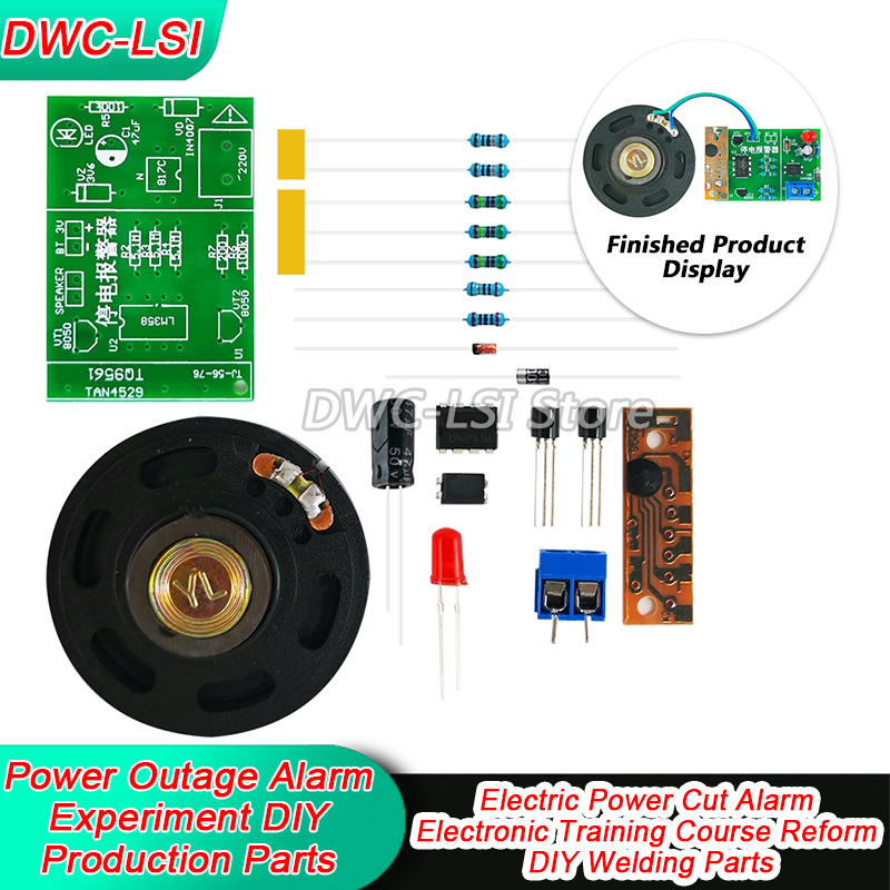 Power Outage Alarm Experimenta - Diy Electronics Course reseña y precio