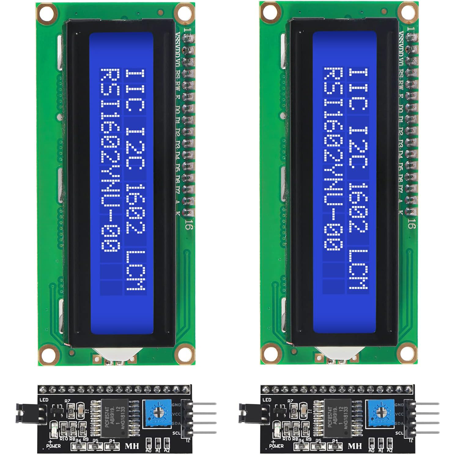 LCD1602 Screen with Backlight  - I2C Lcd Display reseña y precio