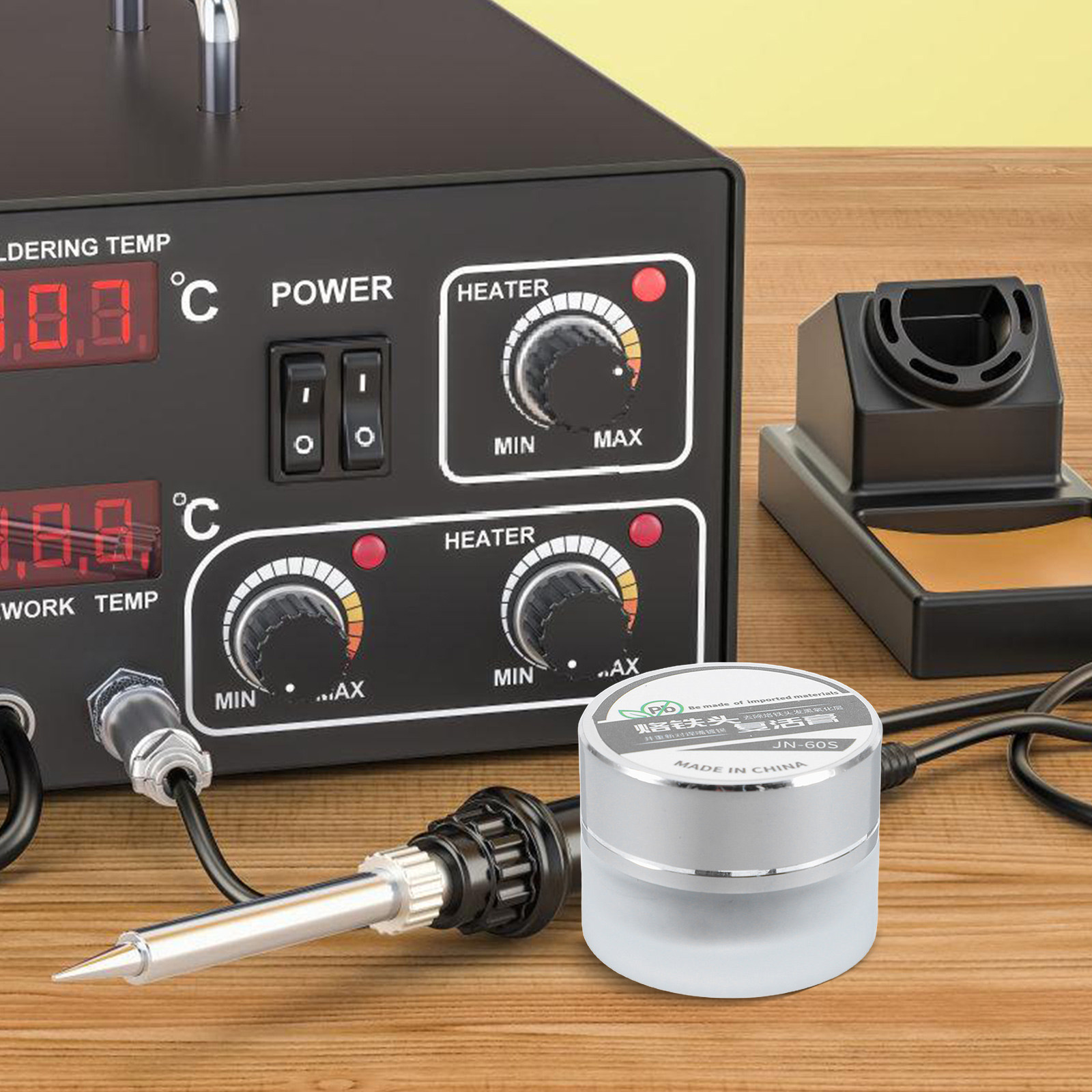 Soldering Iron Tip Cleaning Pa - Diy Electronics Flux reseña y precio