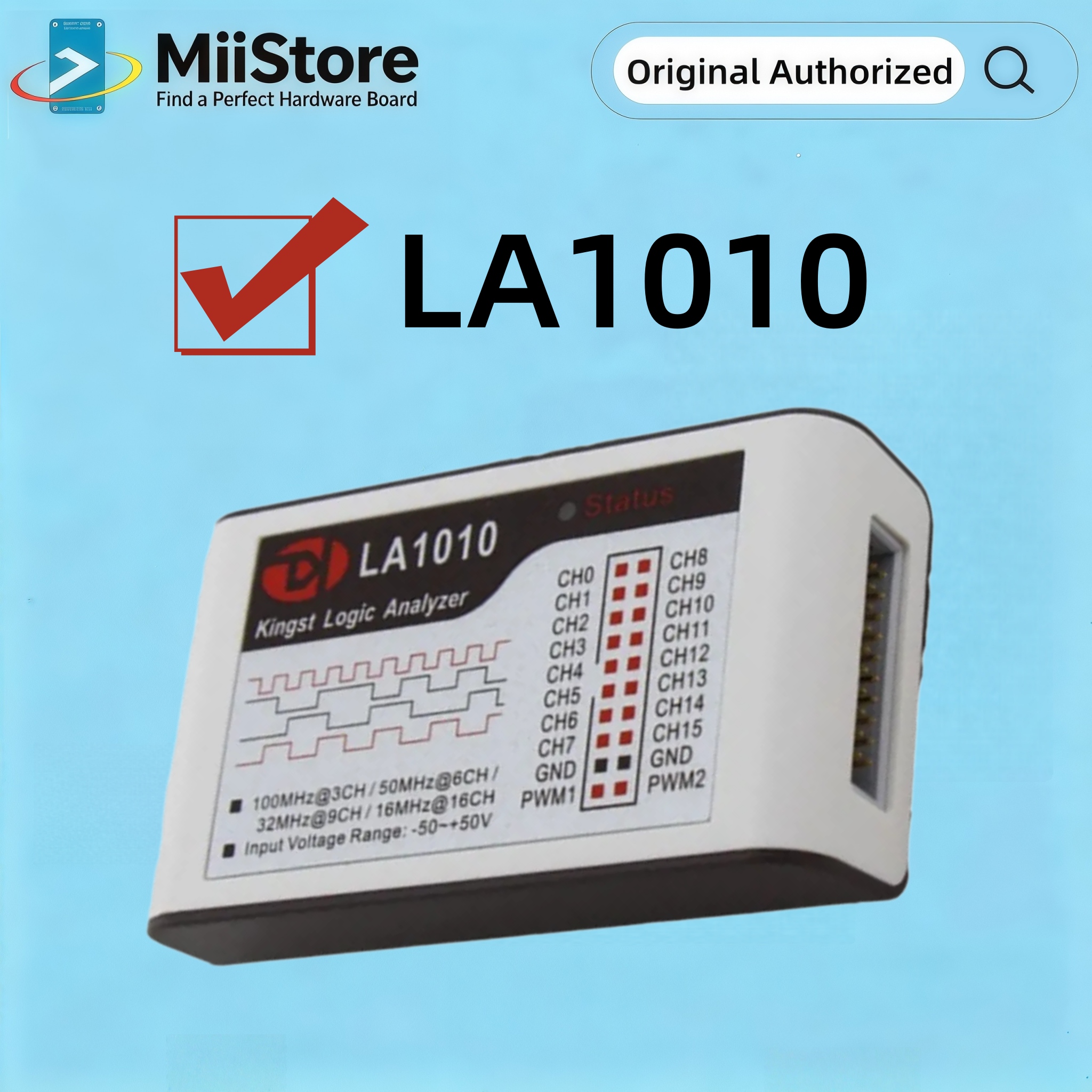 Kingst LA1010 USB Logic Analyz - Logic Analyzer Usb reseña y precio