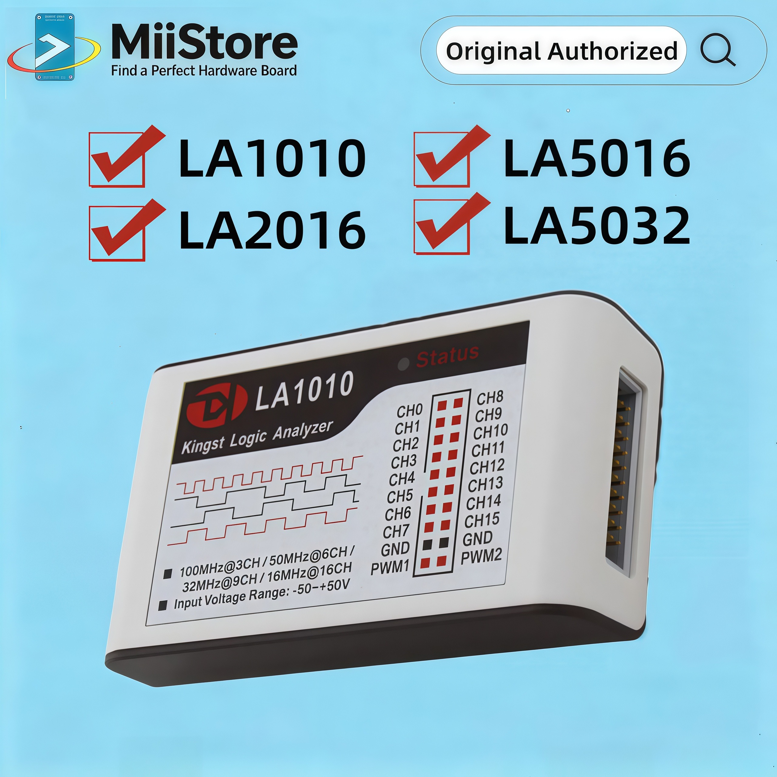 Kingst LA1010 USB Logic Analyz - Logic Analyzer Usb reseña y precio