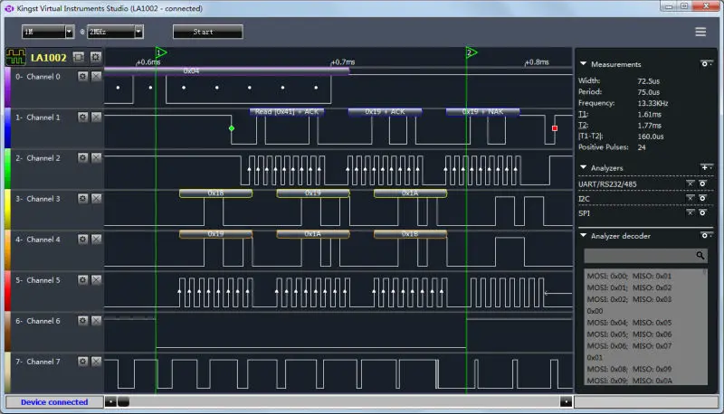 Kingst LA1010 USB Logic Analyz - Logic Analyzer Usb reseña y precio