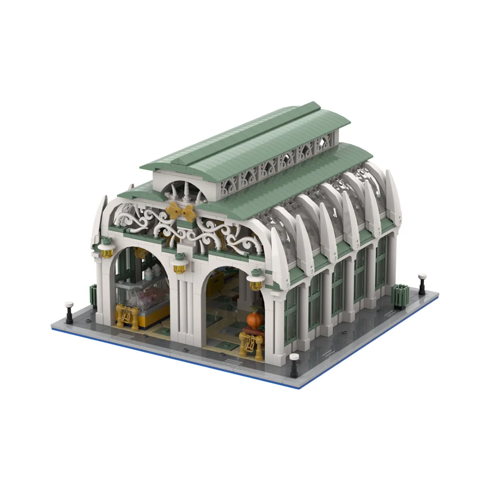MOC City Market Hall Architect - Diy Electronics Market reseña y precio
