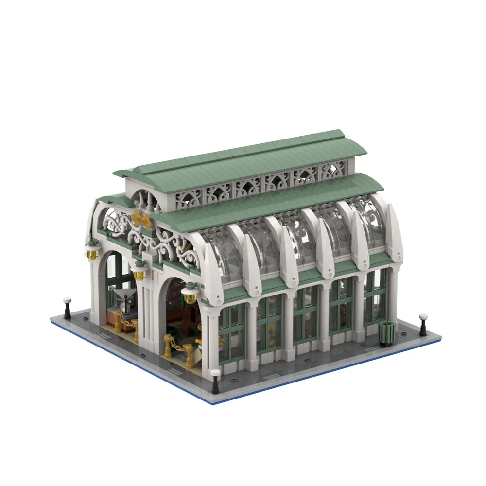 MOC City Market Hall Architect - Diy Electronics Market reseña y precio
