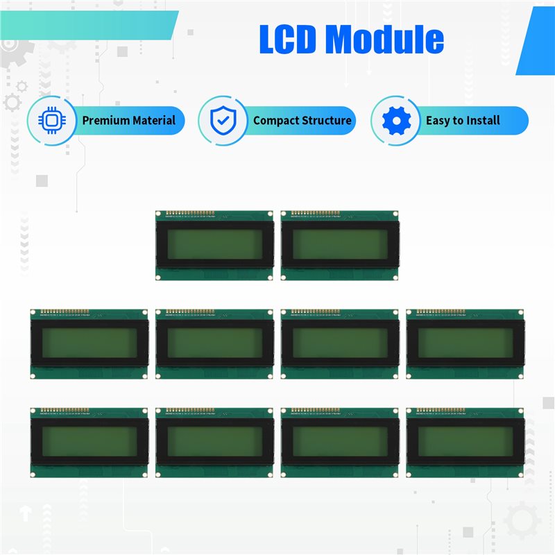 FULL-10PCS LCD2004 2004 LCD Mo - I2C Lcd Display reseña y precio