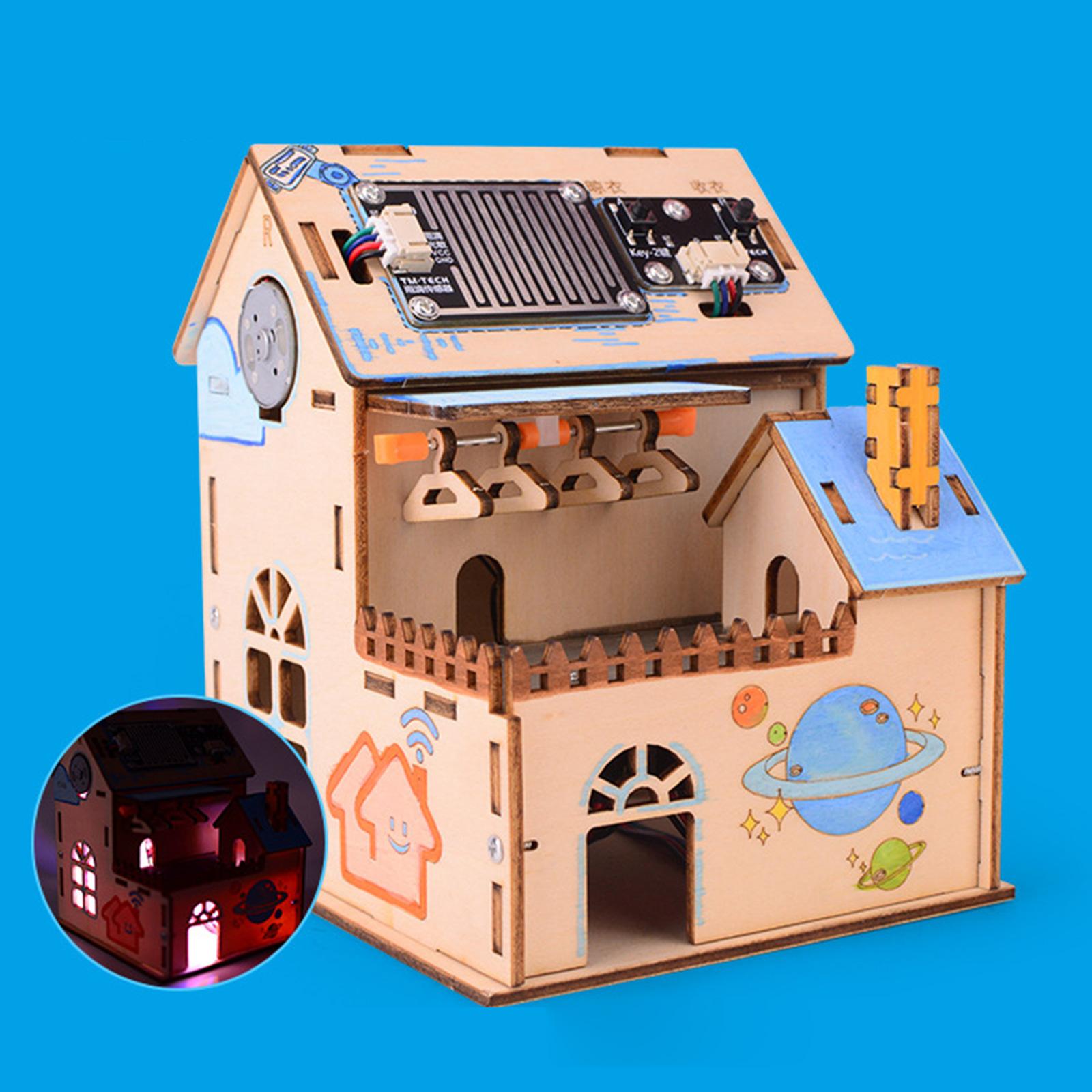 DIY Home with Smart Clothes Dr - Diy Electronics Rack reseña y precio
