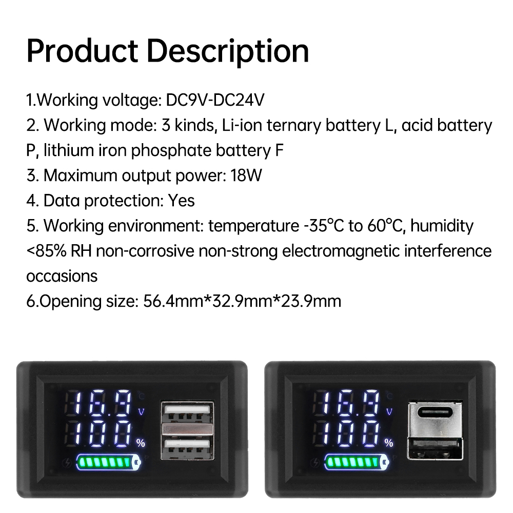 USB+Type-C/Dual USB 9V 12V 24V - Logic Analyzer Usb reseña y precio